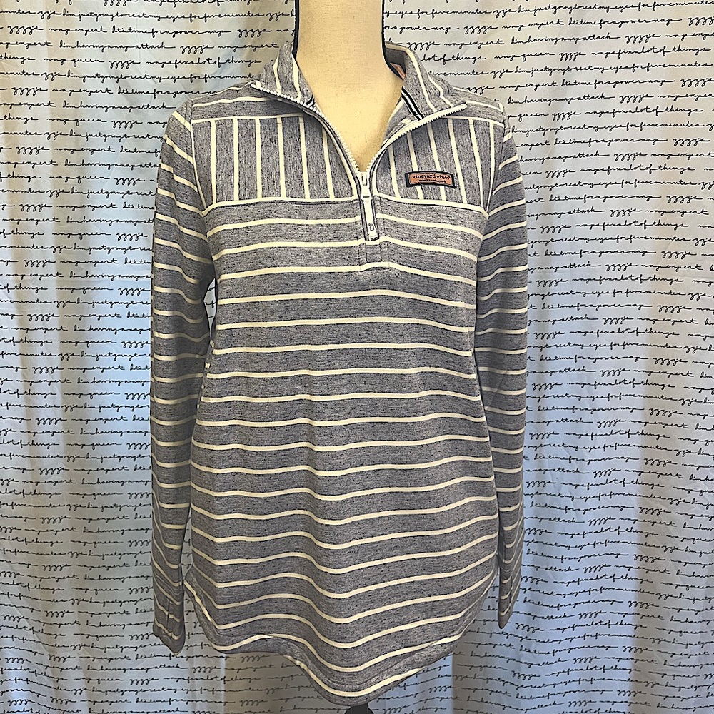 Vineyard vines quarter zip sweater
